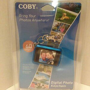 Coby Blue Digital Photo Keychain